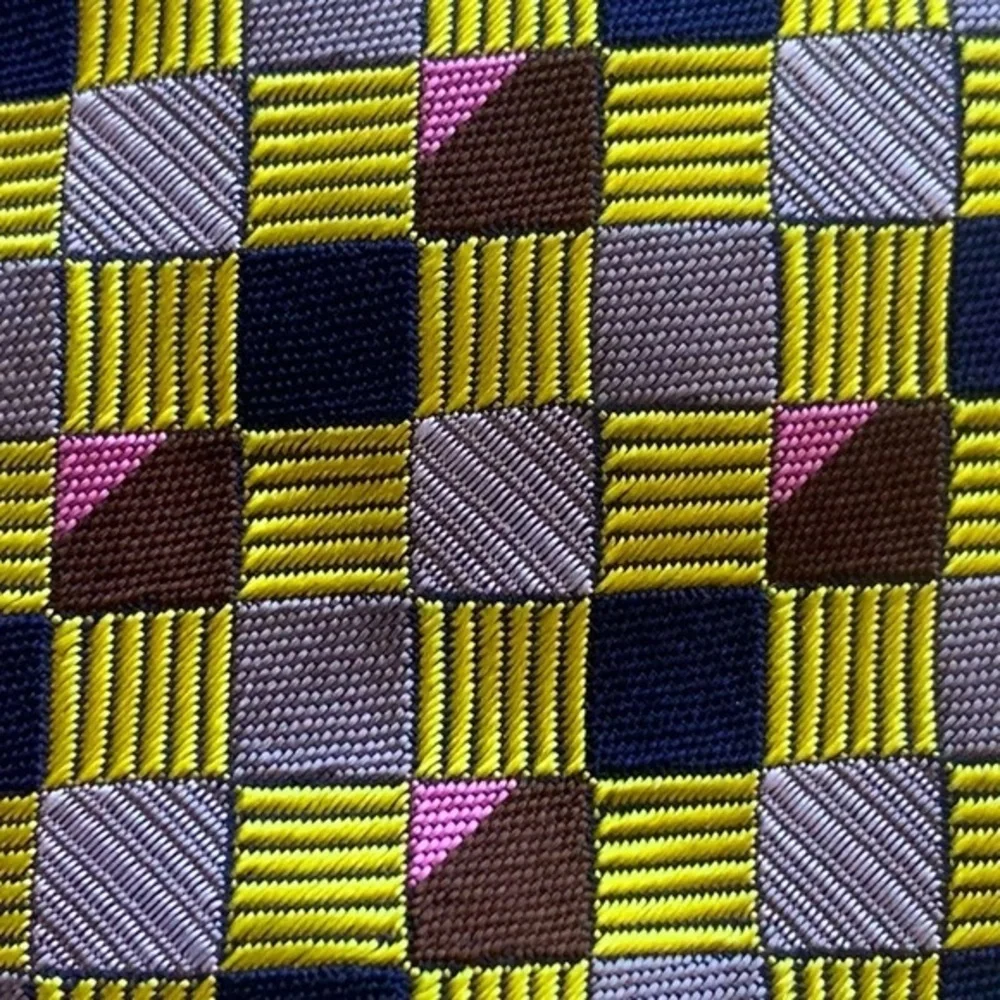 Drakes for Domenico Spano Handmade Silk Tie